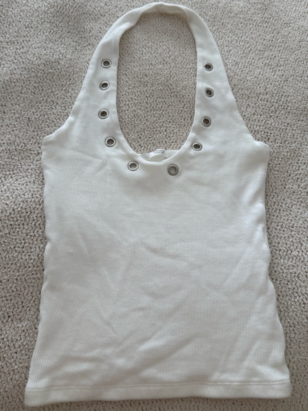 Zara Halter Tank With Rings - Picture 2 of 5